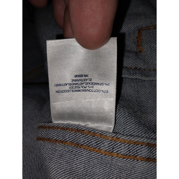 Lands' End Denim Jean Jacket, Women's Size XS (2-4) Blue - Picture 8 of 10